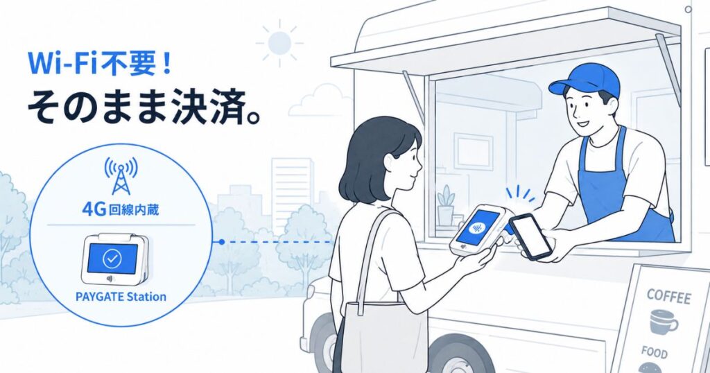スマレジで店舗のオンライン決済とECサイトの受注データを一元管理している管理画面